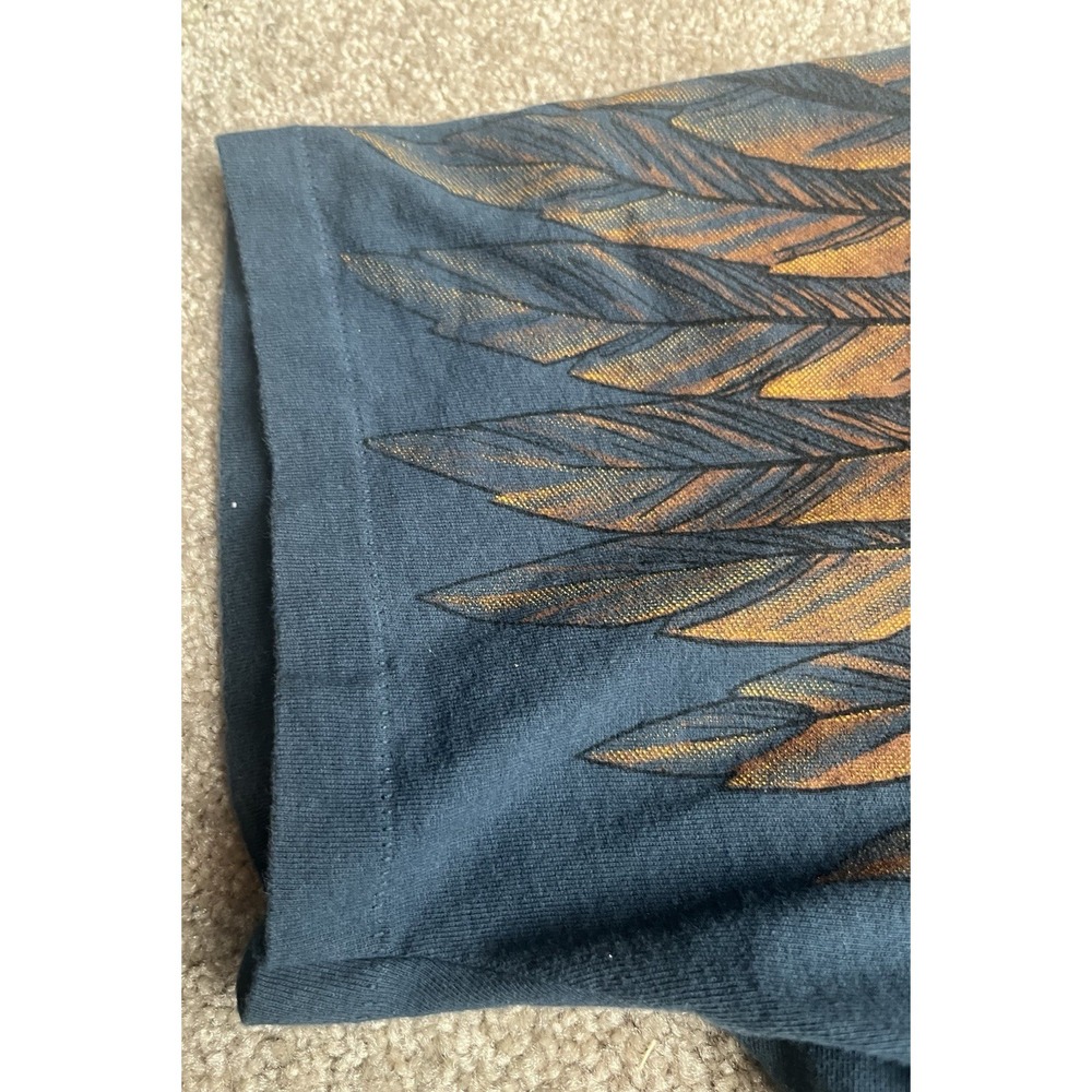 Vintage Harley Davidson T Shirt Eagle Double Sided Single Stitch Hanes Beefy XXL - Picture 11 of 16
